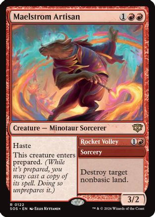 Maelstrom Artisan (SOS-122) - rare - Foil