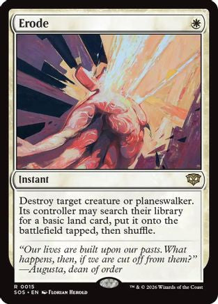 Erode (SOS-015) - rare - Foil