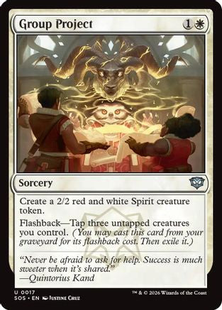 Group Project (SOS-017) - uncommon - Foil