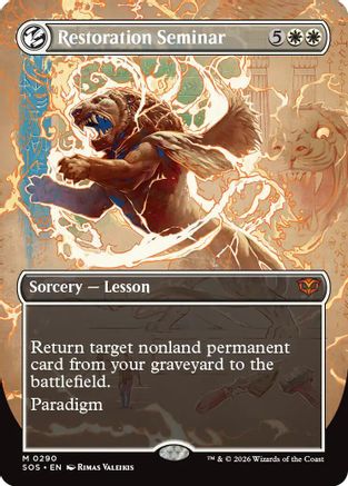 Restoration Seminar (Borderless) (SOS-290) - mythic