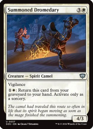 Summoned Dromedary (SOS-037) - uncommon