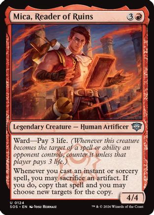 Mica, Reader of Ruins (SOS-124) - uncommon