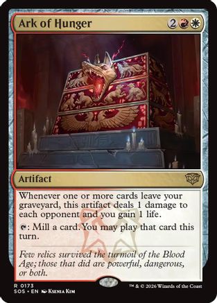 Ark of Hunger (SOS-173) - rare - Foil