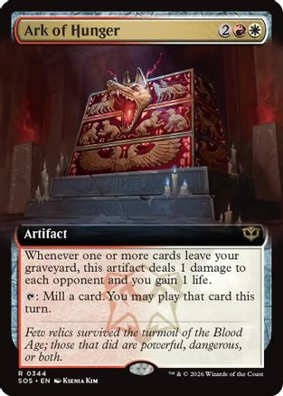 Ark of Hunger (Extended Art) (SOS-344) - rare - Foil