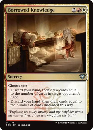Borrowed Knowledge (SOS-178) - uncommon