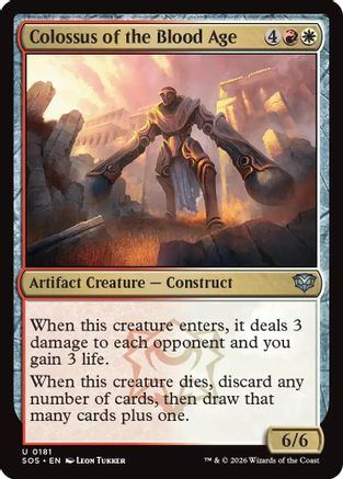 Colossus of the Blood Age (SOS-181) - uncommon - Foil