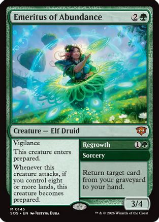 Emeritus of Abundance (SOS-145) - mythic