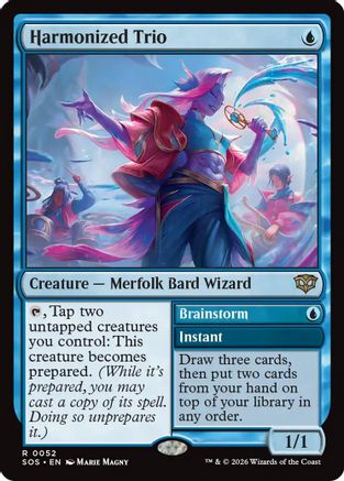 Harmonized Trio (SOS-052) - rare - Foil