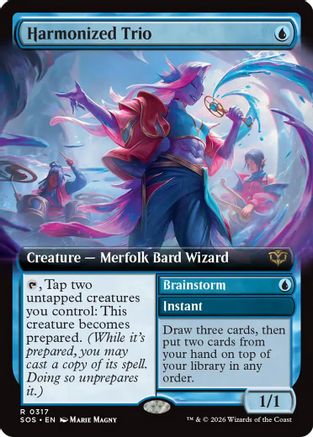 Harmonized Trio (Extended Art) (SOS-317) - rare
