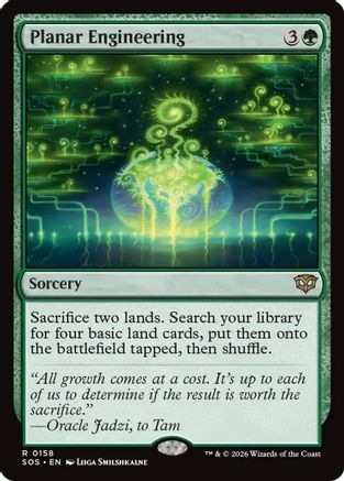 Planar Engineering (SOS-158) - rare - Foil