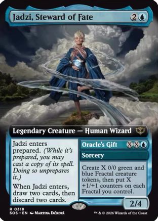 Jadzi, Steward of Fate (Extended Art) (SOS-318) - rare