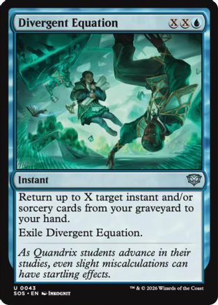 Divergent Equation (SOS-043) - uncommon - Foil