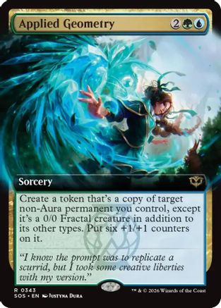 Applied Geometry (Extended Art) (SOS-343) - rare