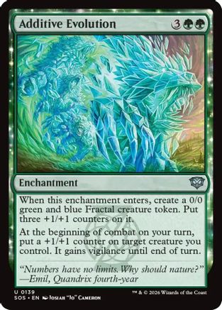 Additive Evolution (SOS-139) - uncommon