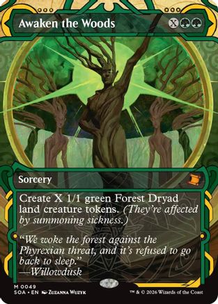 Awaken the Woods (SOA-049) - mythic