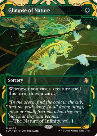Glimpse of Nature (SOA-053) - rare - Foil