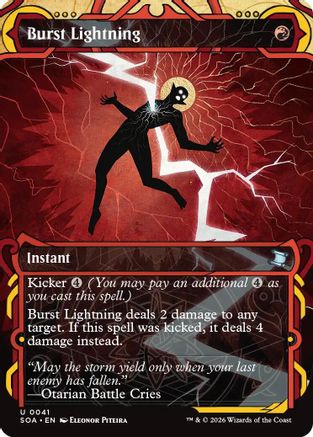 Burst Lightning (SOA-041) - uncommon