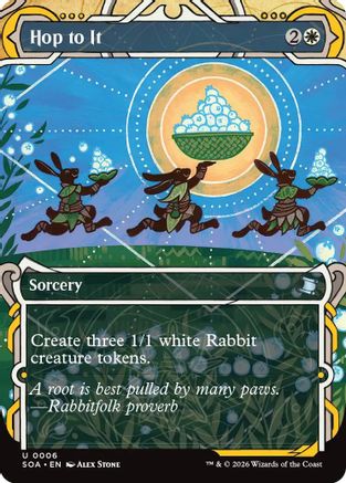Hop to It (SOA-006) - uncommon - Foil