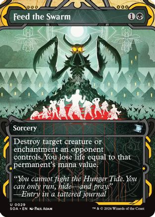 Feed the Swarm (SOA-029) - uncommon - Foil
