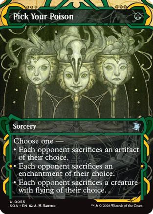 Pick Your Poison (SOA-055) - uncommon - Foil