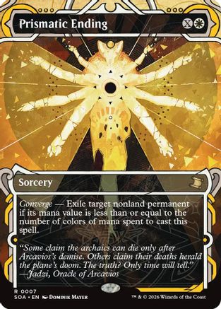 Prismatic Ending (SOA-007) - rare - Foil
