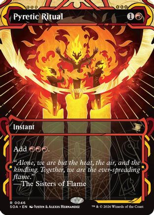 Pyretic Ritual (SOA-046) - rare - Foil