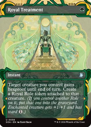 Royal Treatment (SOA-056) - uncommon - Foil