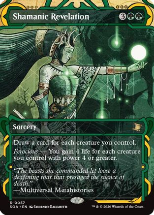 Shamanic Revelation (SOA-057) - rare - Foil