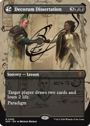 Decorum Dissertation (Borderless) (SOS-292) - mythic
