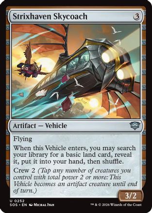 Strixhaven Skycoach (SOS-252) - uncommon