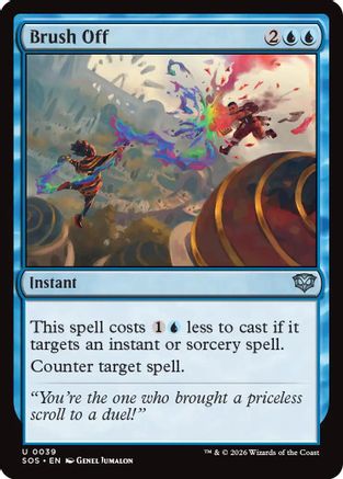 Brush Off (SOS-039) - uncommon - Foil