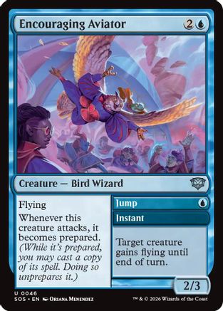 Encouraging Aviator (SOS-046) - uncommon