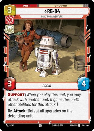 R5-D4 - Built for Adventure (156/264) - AOTE - Uncommon