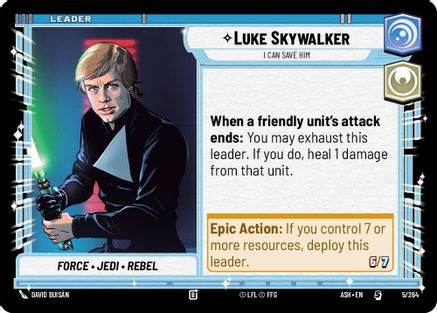 Luke Skywalker - I Can Save Him (5/264) - AOTE - Special