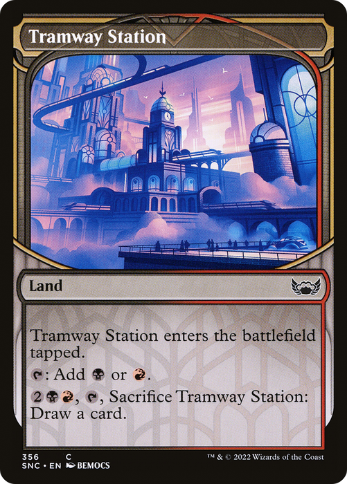 Tramway Station (SNC-356) - common: (Showcase) - Foil