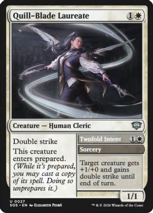 Quill-Blade Laureate (SOS-027) - uncommon