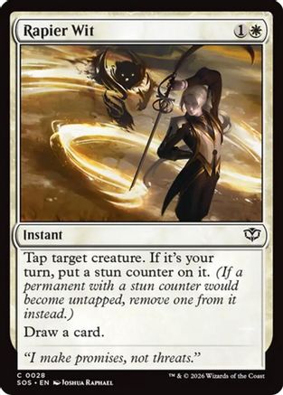 Rapier Wit (SOS-028) - common - Foil