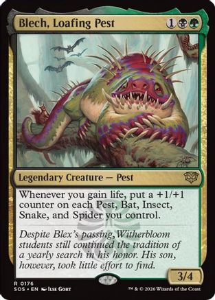 Blech, Loafing Pest (SOS-176) - rare - Foil