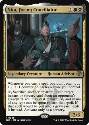Nita, Forum Conciliator (SOS-206) - rare