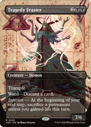 Tragedy Feaster (Borderless) (SOS-293) - rare