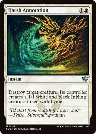 Harsh Annotation (SOS-018) - uncommon