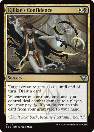 Killian's Confidence (SOS-197) - uncommon - Foil