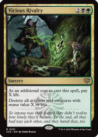 Vicious Rivalry (SOS-241) - rare