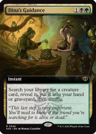 Dina's Guidance (Extended Art) (SOS-349) - rare