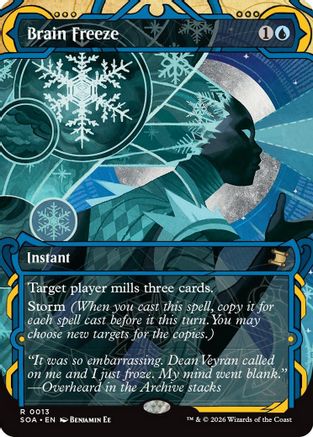 Brain Freeze (SOA-013) - rare - Foil