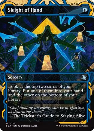 Sleight of Hand (SOA-022) - uncommon - Foil
