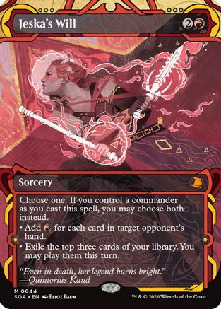 Jeska's Will (SOA-044) - mythic