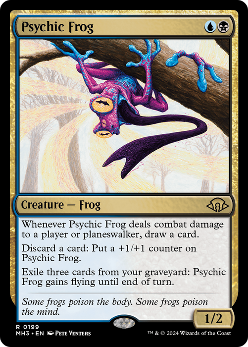 Psychic Frog (MH3-199) - rare
