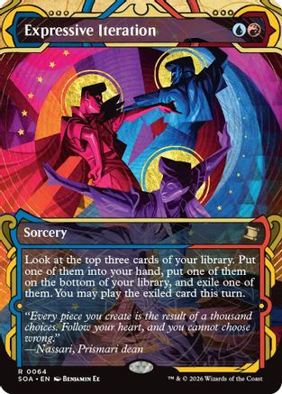 Expressive Iteration (SOA-064) - rare - Foil