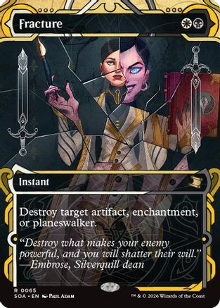 Fracture (SOA-065) - rare - Foil